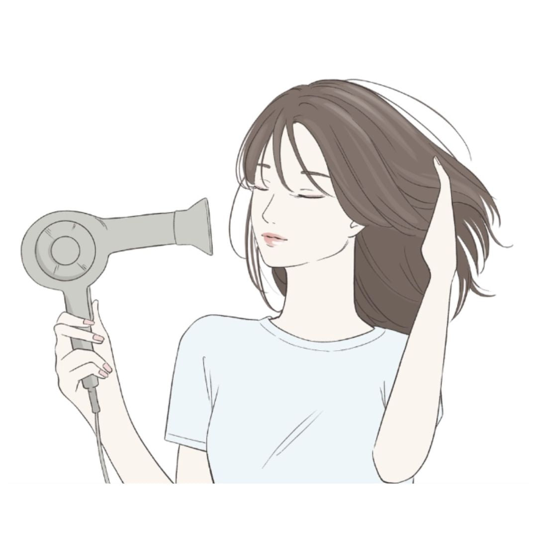 髪を美しくキープする乾かし方